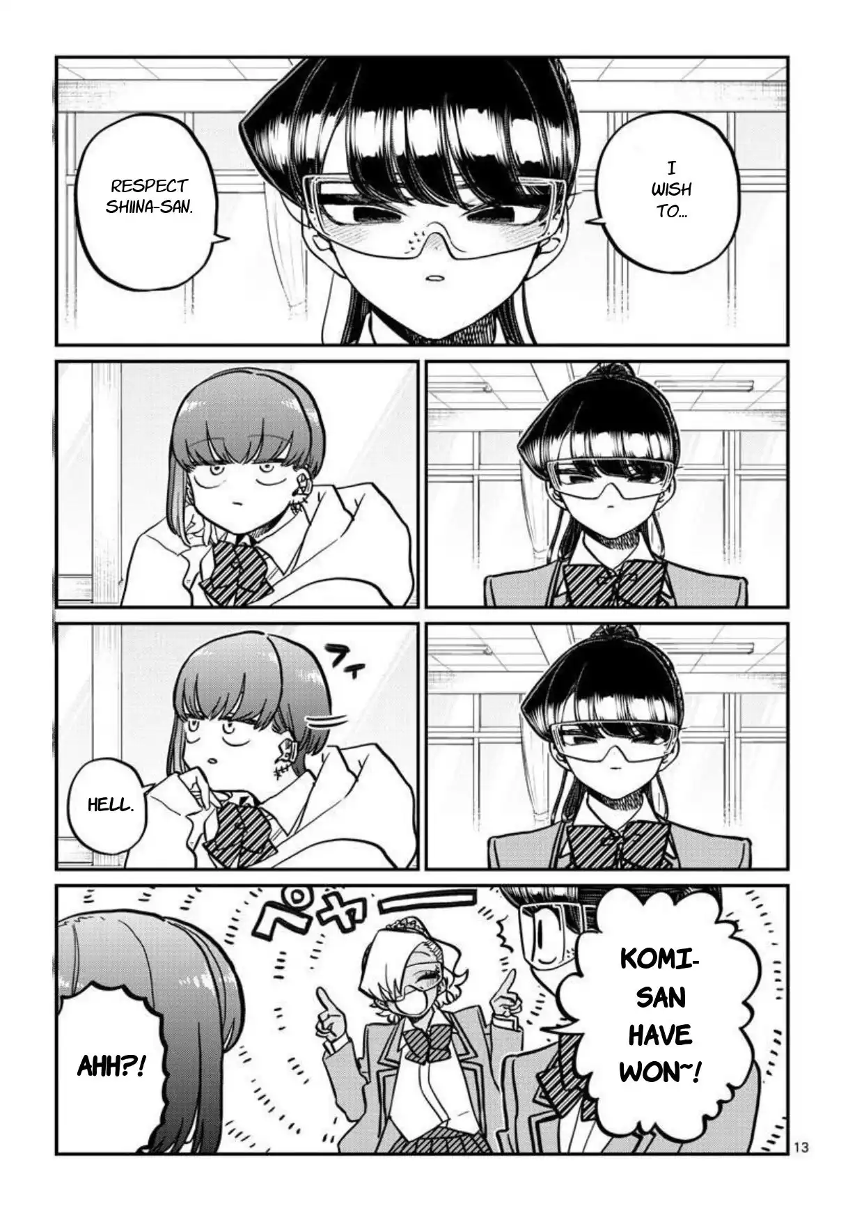 Komi-san wa Komyushou Desu Chapter 332 14